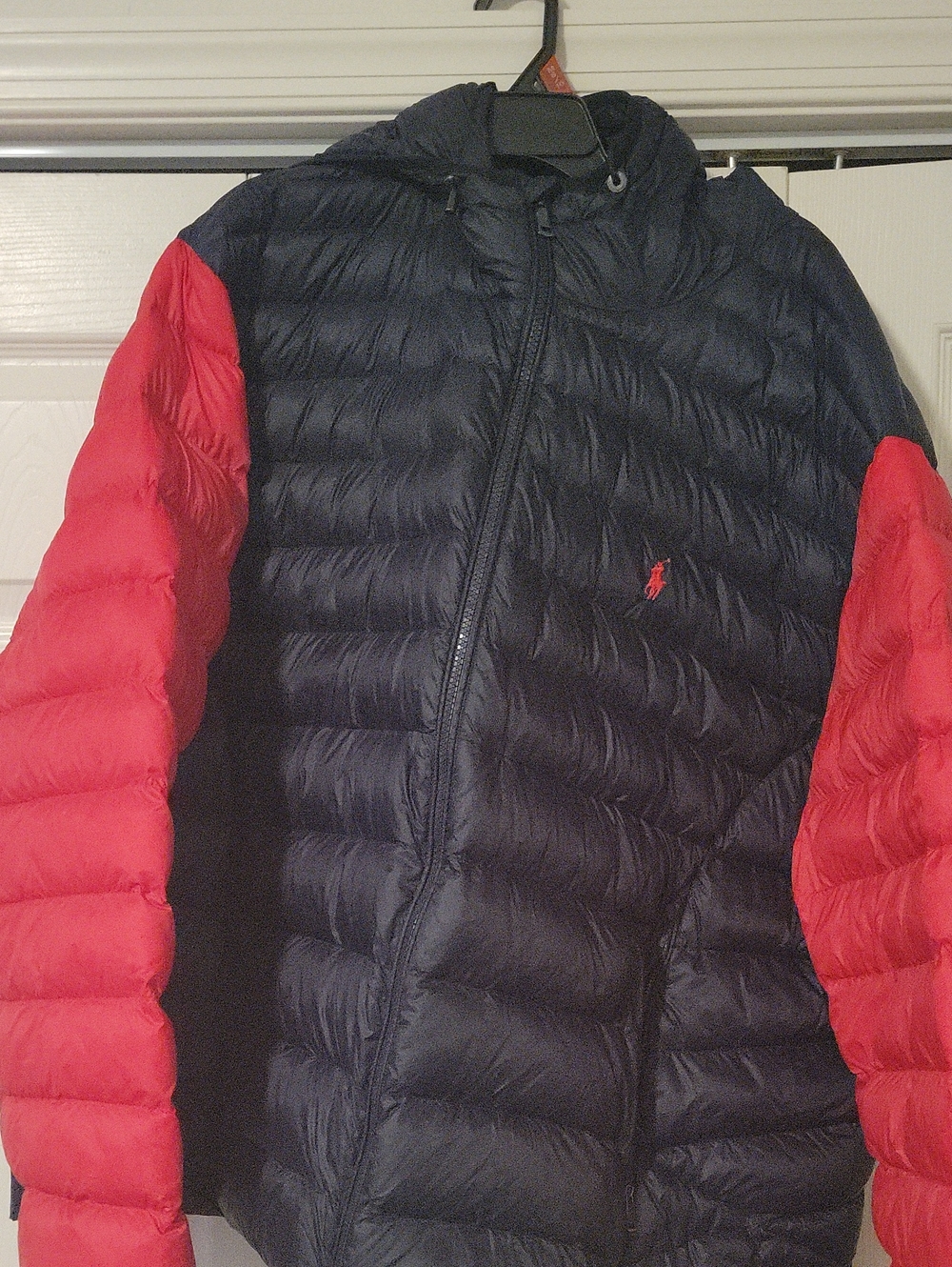 Polo by Ralph Lauren Navy Jacket with Red Sleeves